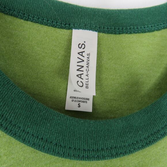 Spencer's Plant Based Green Graphic Marijuana Leaf Muscle Tank Small - Picture 5 of 7